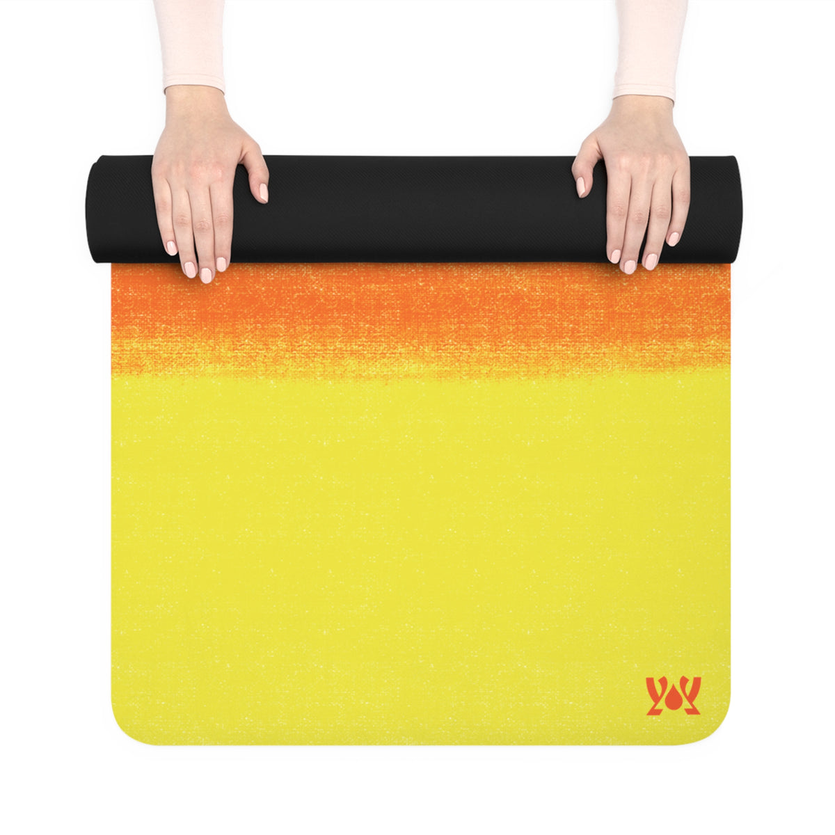 Sweet Tooth Halloween Rubber Yoga Mat — Non-Slip Eco-Friendly Practice Mat